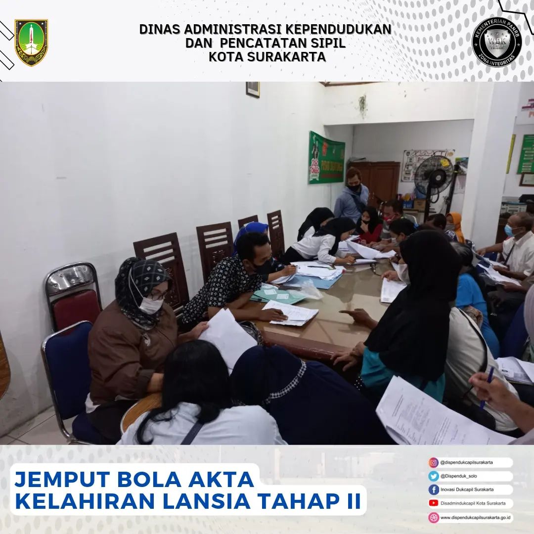 Jemput Bola Akta Kelahiran Tahap II Diminati Masyarakat Disdukcapil